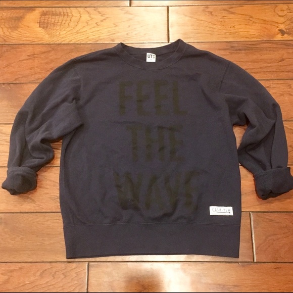 Feel The Wave Retro Crewneck Sweatshirt