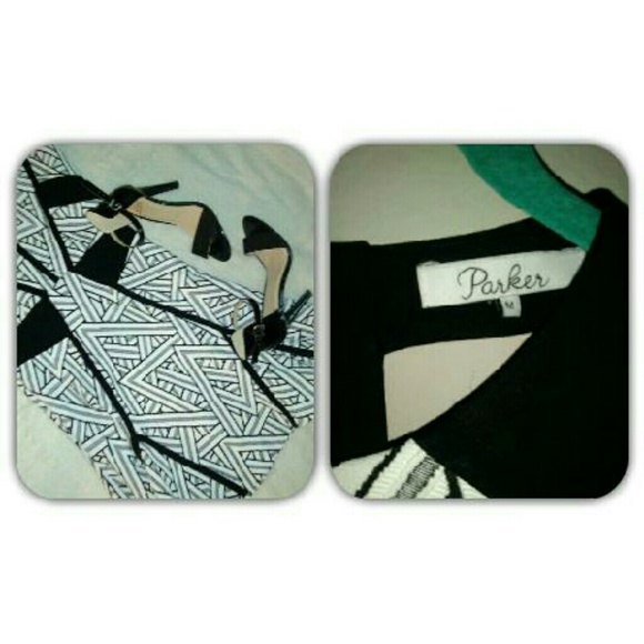 Make an Offer💐Parker Geometric Dress Sold Out - Picture 3 of 4