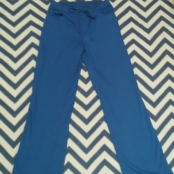 Grey's Anatomy Royal Blue Scrub Pants Sz XS💕🏩🎀