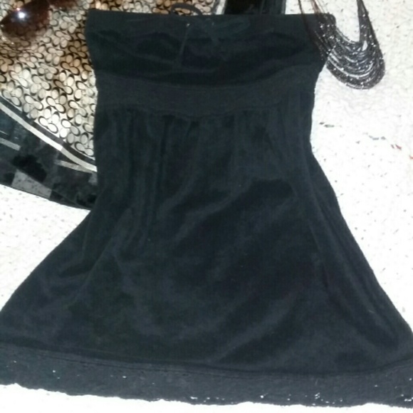 Authentic Juicy Couture Strapless Dress / Cover Up - Picture 2 of 3