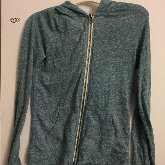 Blue zip up Aeropostale hoodie