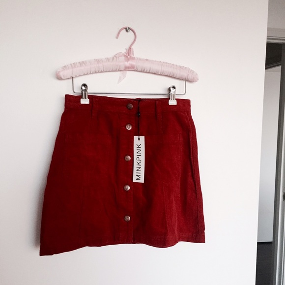 Nasty Gal Dresses & Skirts - NWT minkpink button up skirt