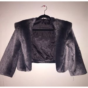 Wet Seal Faux Fur Coat