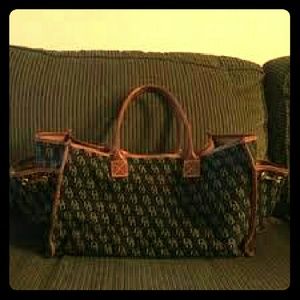 D&B monogrammed weekender