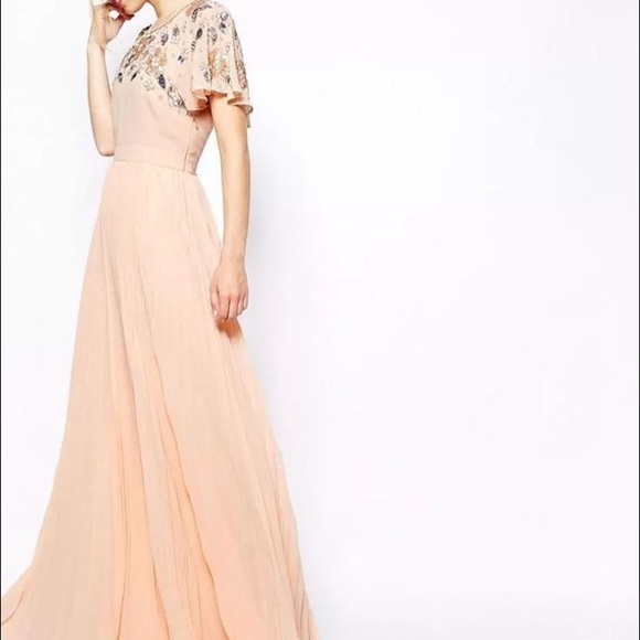 ASOS Embellished Sequin Formal Dress PETITE 2