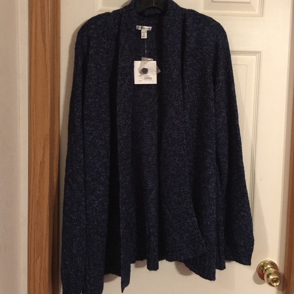 Croft & Barrow Sweaters - Croft&Barrow Woman Blue Cardigan NWT size 3X