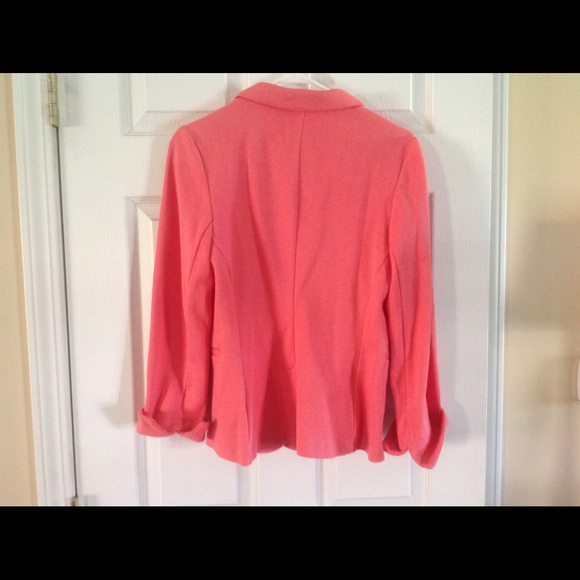 Old Navy Coral Jersey Blazer/Jacket- SOLD - Picture 2 of 2
