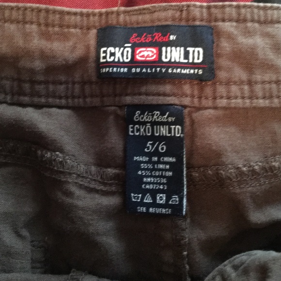 Brown Short Shorts by Eckō - Picture 2 of 3