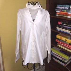 Feminine Button Down Blouse