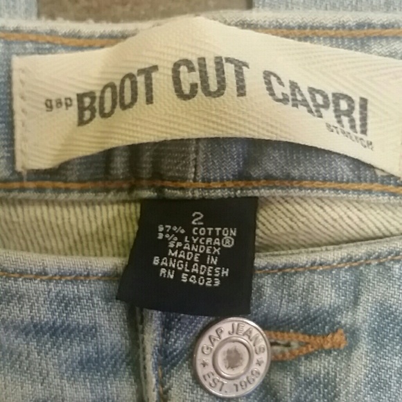 Boot cut capris ... - Picture 3 of 4