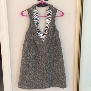 Anna Sui Dress w/ neckline embellishments