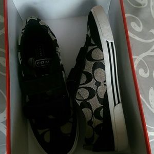 Black COACH shoes