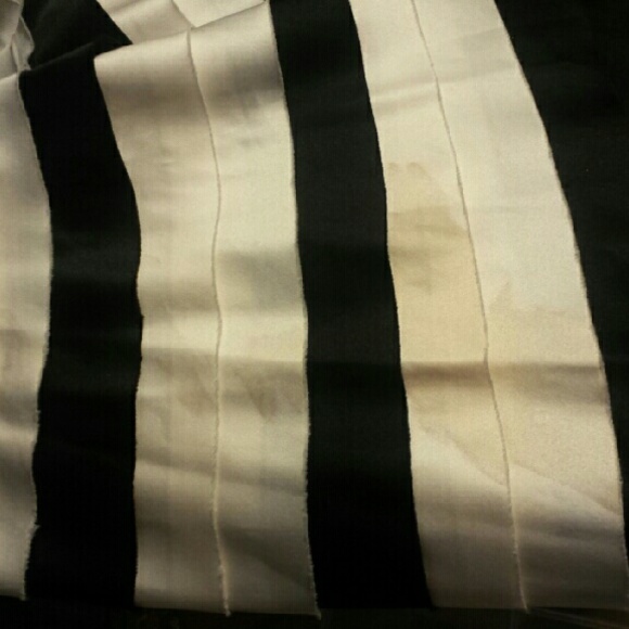 BCBGMAXAZRIA Black & White Layered Dress - Picture 4 of 4