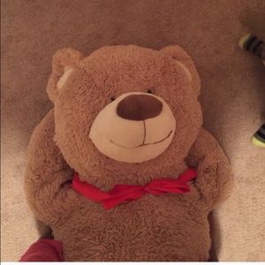 A large teddy bear