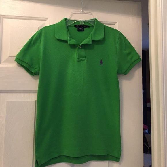 Ralph Lauren lime green polo!