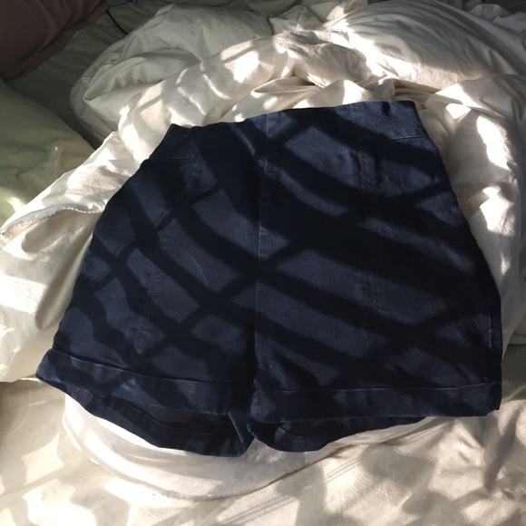 High waisted shorts