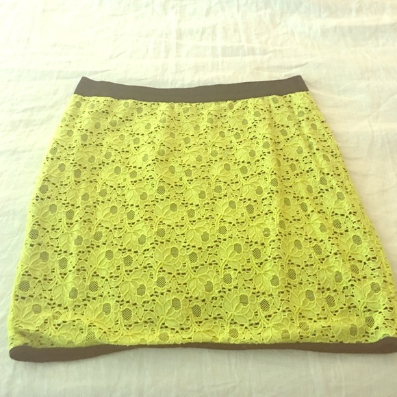 Neon Mini Skirt