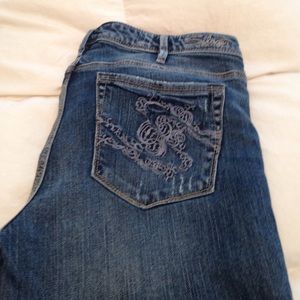Silver Isabel 31/33 distressed bootcut