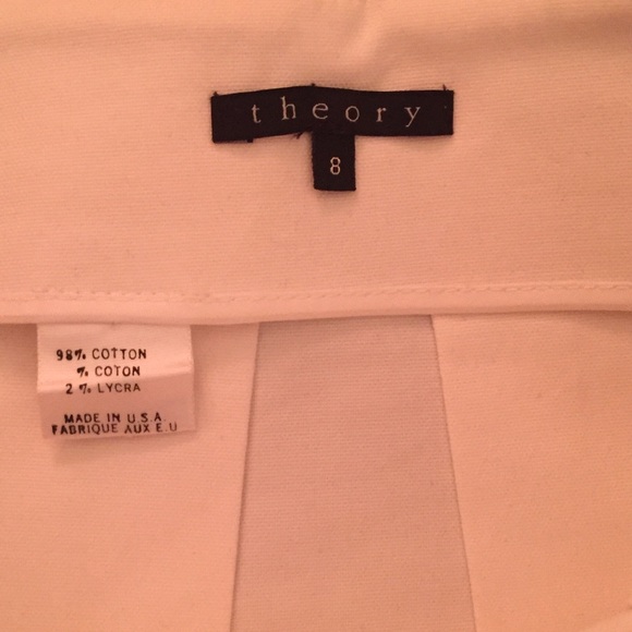 Theory White Mini Skirt - Picture 3 of 3