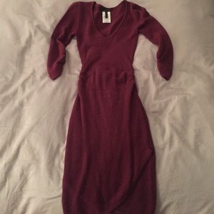 Knee length BCBG sweater dress