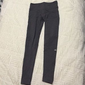 Grey Alo Airbrush Leggings Size Small