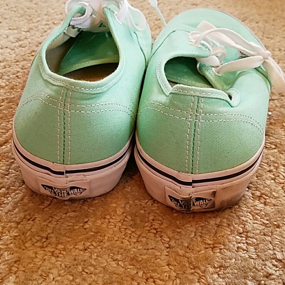 Pretty mint colored vans! - Picture 3 of 4