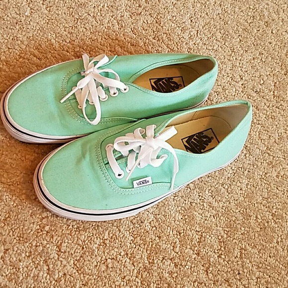 Pretty mint colored vans! - Picture 4 of 4