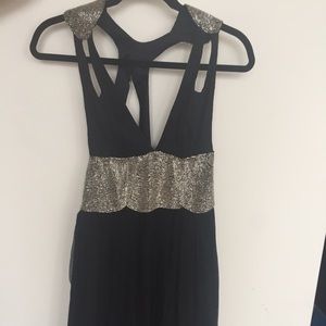 Rachel Gilbert black cocktail dress