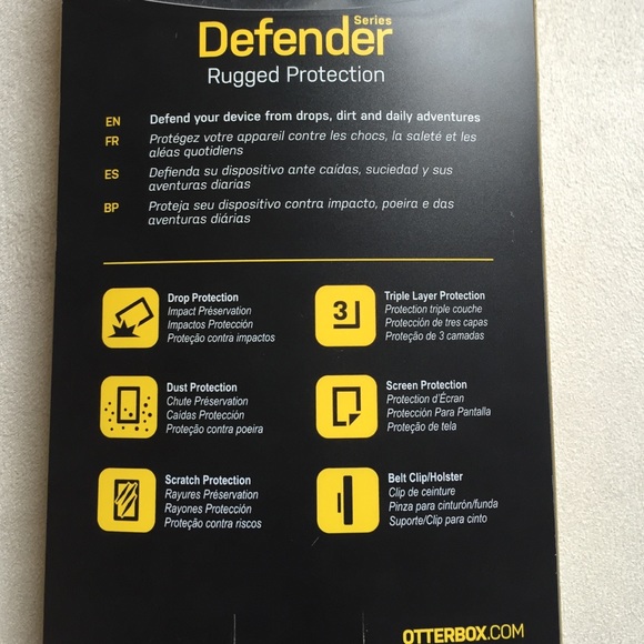 Amazon.com: OTTERBOX Defender Series Case and Holster for  Otter Box Defender Rugged Protection - iPhone 5c