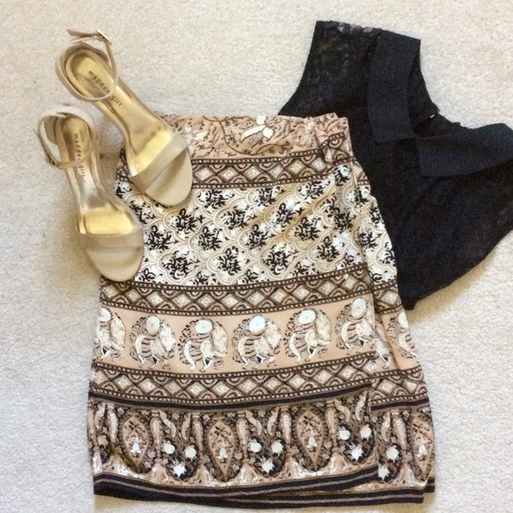 Casual Corner Dresses & Skirts - Wrap sarong skirt