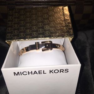 NEW! Michael Kors Rose Gold Lock Bracelet