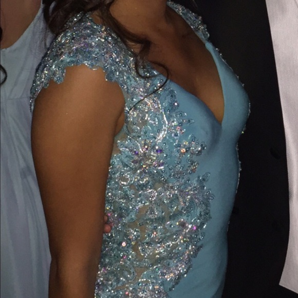 Prom/ pageant dress Tony Bowls - Picture 2 of 8