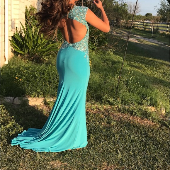 Prom/ pageant dress Tony Bowls - Picture 4 of 8