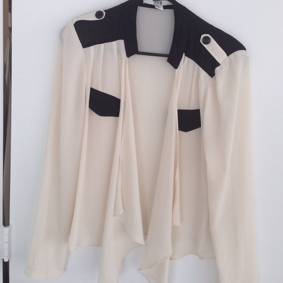 Fun, sheer blazer