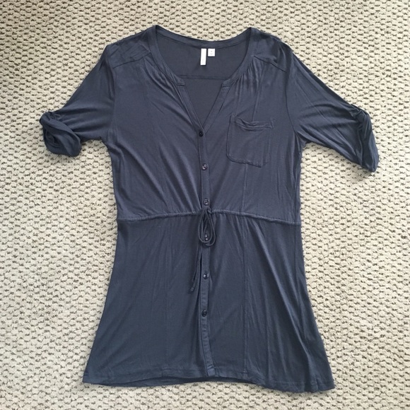 colorblock wrap dress