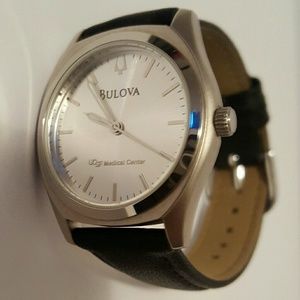 Bulova Leather Wristwatch