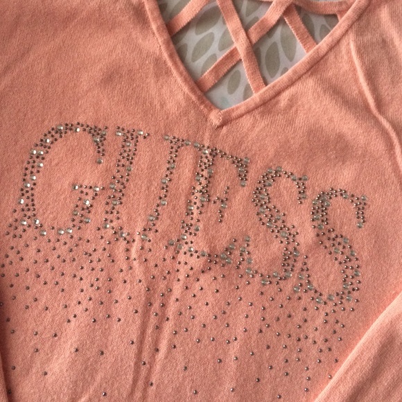 NWOT Guess Embellished Sweater