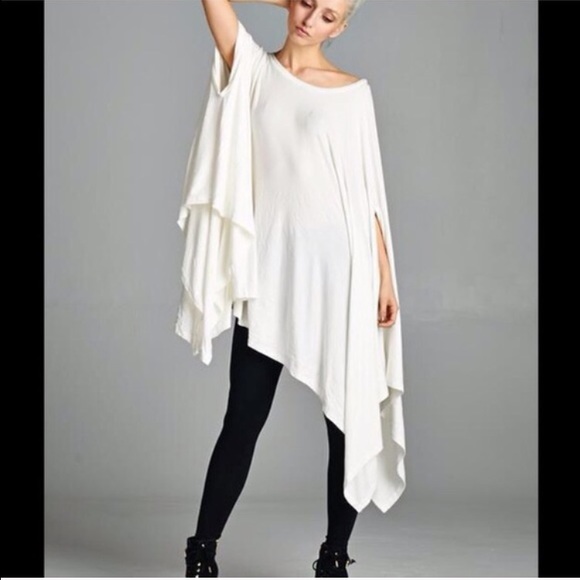 Best selling oversized Tunic poncho A line - Picture 3 of 4