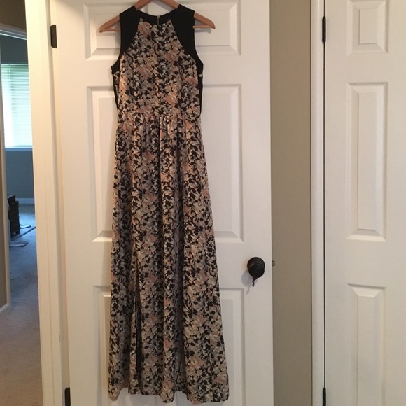 Abstract print Maxi