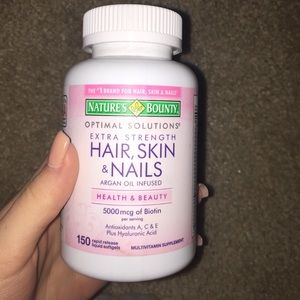 Natures bounty hair skin and nails vitamins