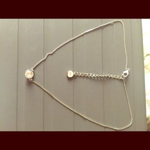 Givenchy necklace, Swarovski element pendant.