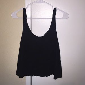 American eagle lace back crop top tank top