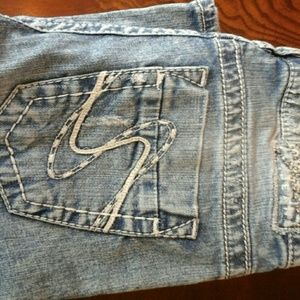 Silver jeans  from buckle