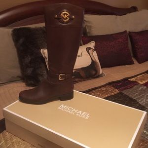 Mocha Michael Kors boots