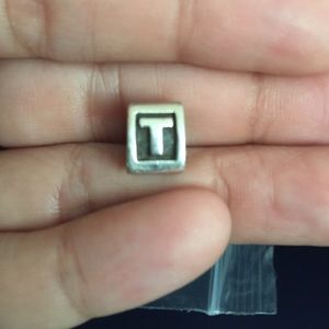 Authentic "T" Pandora Charm