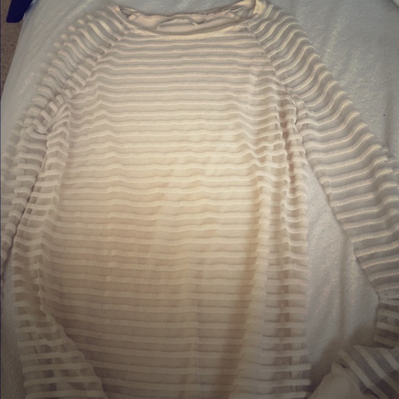 Cream made well long sleeve shirt XS $4