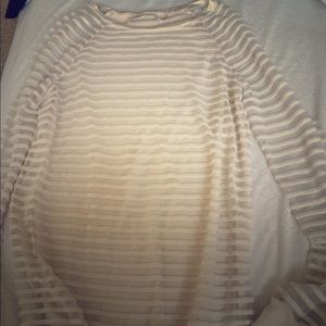 Cream made well long sleeve shirt XS $4