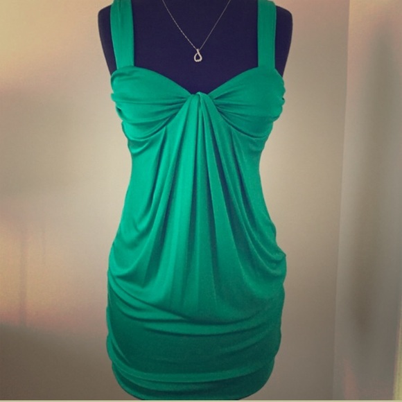 The So SEXY BeBe Green Dress