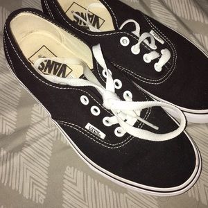 Black & white vans