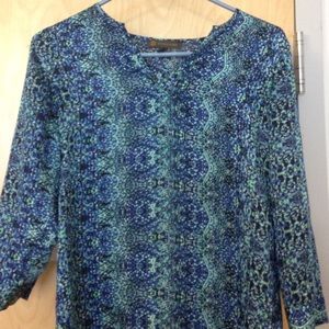 SOLD The Limited *Outback Red* blouse XS